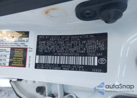 2014 Toyota Avalon Xle Premium из США, поврежденный, VIN 4T1BK1EB8EU097009